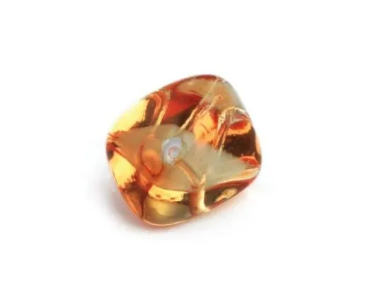 Glas-Nugget 14x19mm orange (Restbestand)