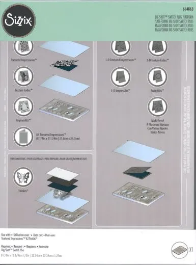 Sizzix Big Shot Switch Plus Accessory - Platform, Standard