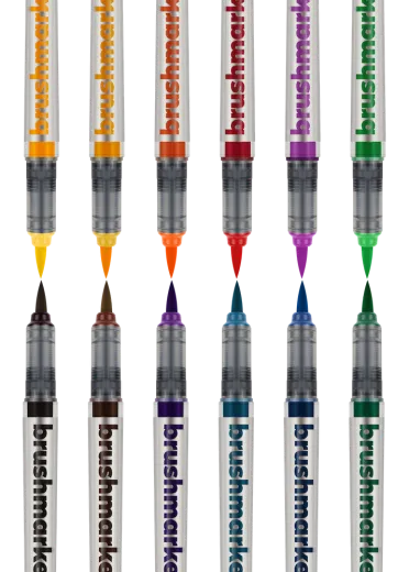 Karin Brushmarker Pro - 12 basic colors
