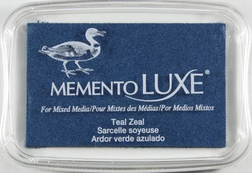 Memento Stempelkissen De Luxe - teal zeal