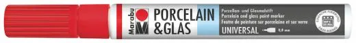 Marabu Porcelain & Glas Painter 0,8mm kirsche