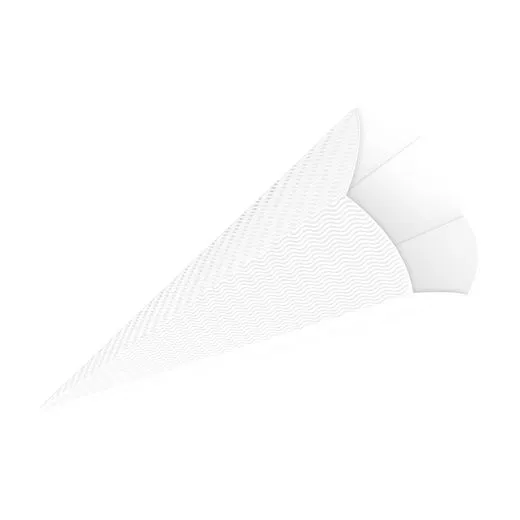 Schult�te aus 3D Wellkarton 41cm wei�