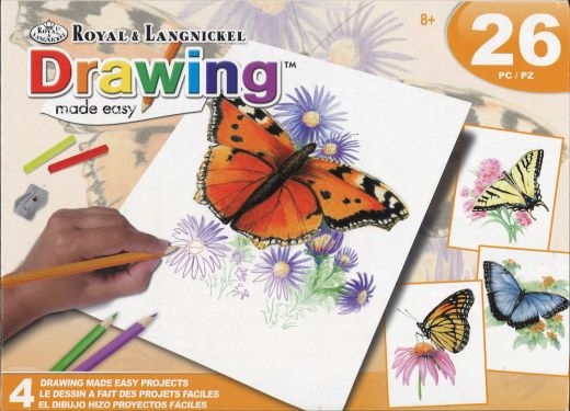 Zeichnen leicht gemacht - Schmetterlinge