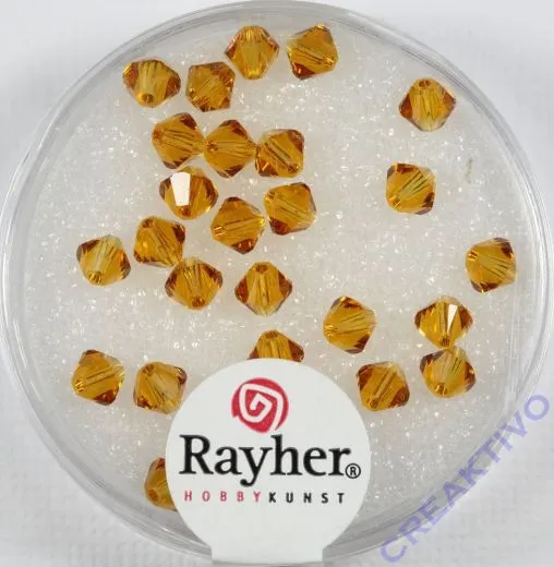 Swarovski Kristall-Schliffperlen 4mm 25St koralle (Restbestand)