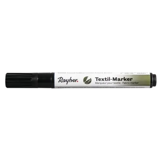 Rayher Textil-Marker deckend schwarz