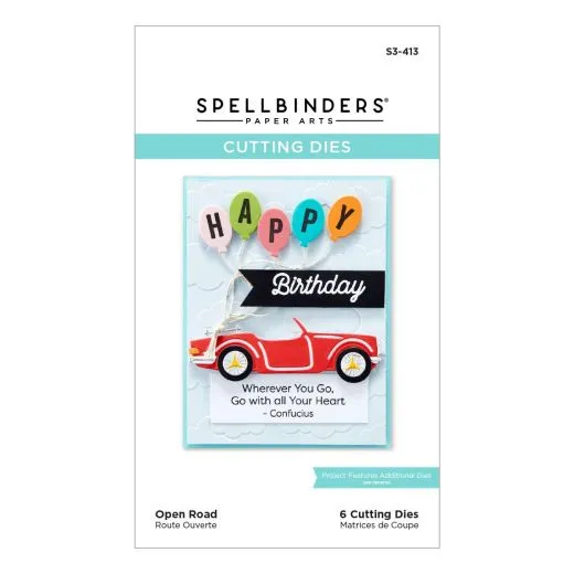 Spellbinders Stanze Open Road