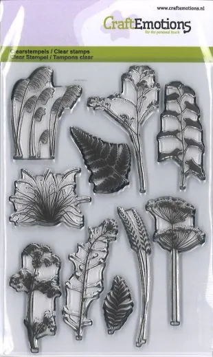 Craft Emotions Clearstamps A6 - Zweige