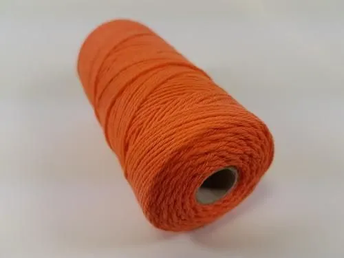 Makram� Garn 1,5mm Spule 110m orange