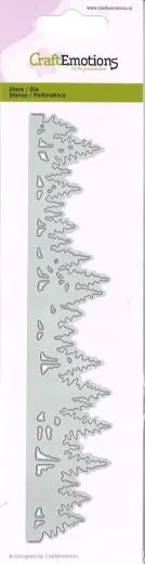 Craft Emotions Stanze Cutting border Kiefernwald