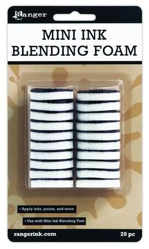 Mini Ink Blending Foam Ersatz-Schw�mmchen rund 20 St�ck