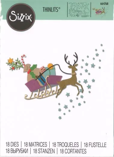 Sizzix Thinlits Die Set 18PK - Prancer