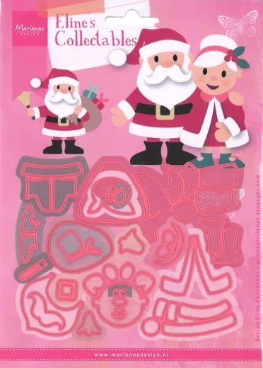 Marianne Design - Elines Collectables - Santa Claus mit Frau