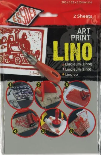 Essdee Linoleum 203x152x3.2mm 2 St