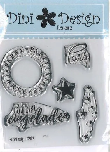 Dini Design Clearstamps Party