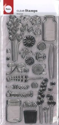 Clear Stamps - Botanical