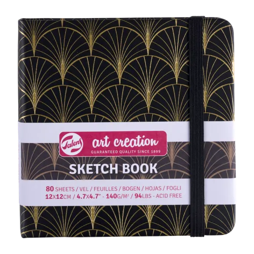 Talens Art Creation Sketch Book 12x12cm art deco