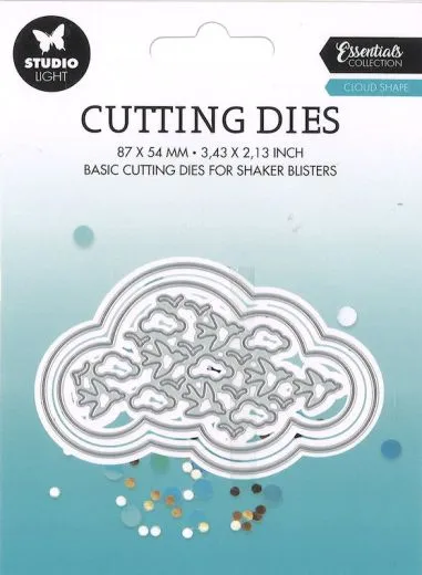 Studio Light Cutting Die Essentials Nr. 494 - cloud shape