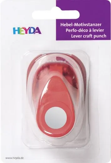 Heyda Hebel-Motivstanzer klein Kreis 16mm