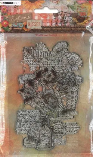 Clear Stamp Sunflower Kisses Nr. 438