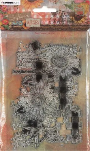 Clear Stamp Sunflower Kisses Nr. 437