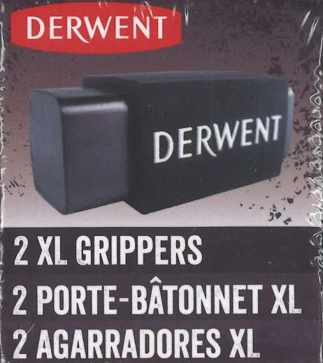 Derwent 2 XL Grippers - Halter f�r Derwent XL-Bl�cke Kohle u. Graphit (Restbestand)