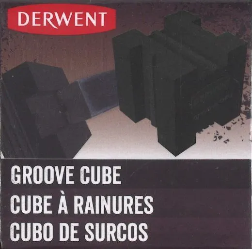 Derwent Groove Cube Schleifblock f�r XL-Kreide / -Kohle (Restbestand)