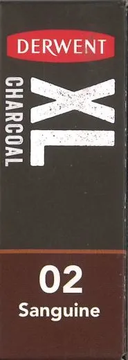 Derwent XL Charcoal Block - 02 sanguine (Restbestand)