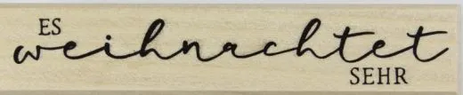 Stempel Es weihnachtet sehr