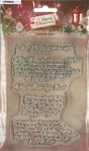 StudioLight Clear Stamp Magical Christmas nr. 501 - Christmas Script