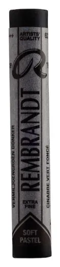 Rembrandt Weiche Pastelle - zinnobergr�n dunkel 627.2