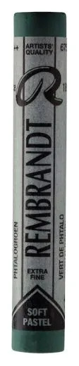 Rembrandt Weiche Pastelle - phthalogr�n 675.3