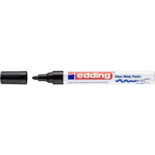 Edding 750 Glanzlackmarker 2-4mm schwarz