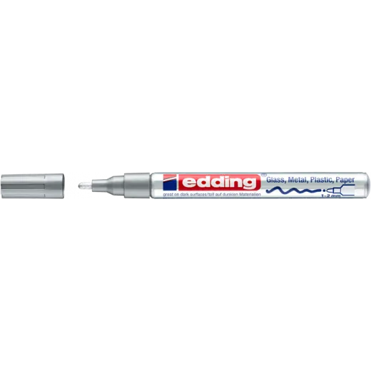 Edding 751 Glanzlackmarker 1-2mm silber