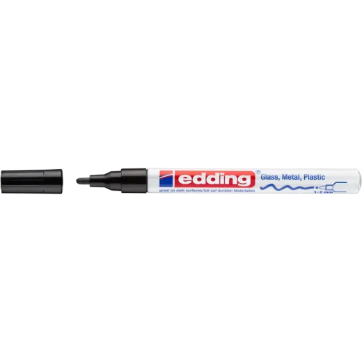 Edding 751 Glanzlackmarker 1-2mm schwarz