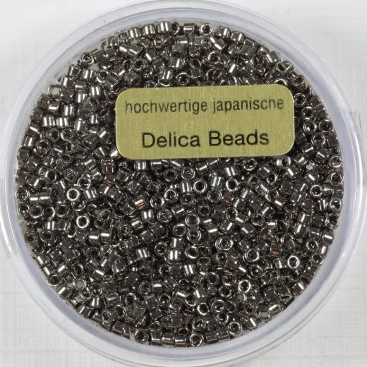 Pracht Delica Rocailles 2mm 5g platin