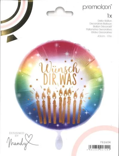 Folienballon W�nsch Dir was