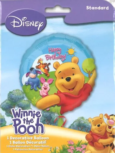 Folienballon Winnie the Pooh - Happy Birthday