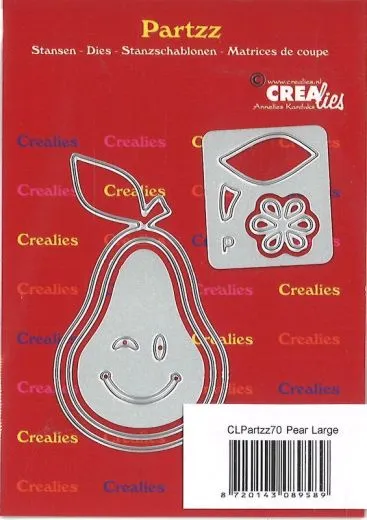 Crealies Partzz Stanze Birne gro�