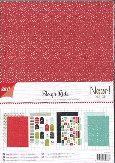Joy! Crafts Papierset Sleigh Ride
