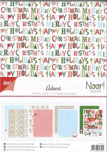 Joy! Crafts Papierset Advent