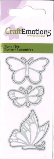 Craft Emotions Stanze - Schmetterlinge