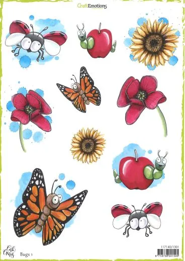 CraftEmotions Decoupage B�gen Bugs 1