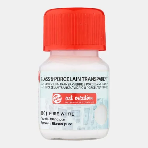 Talens Art Creation transp. Glasfarbe reinweiss (Restbestand)