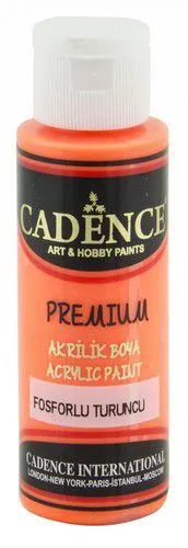 Cadence Premium Acrylfarbe fluoreszierend oange