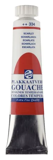 TALENS Gouache Extra Fine Quality Tube 20 ml Scharlach 334