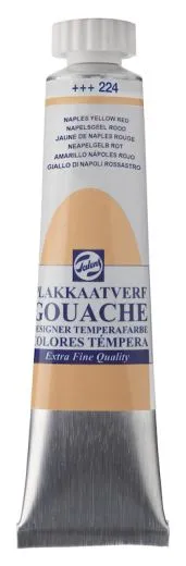 TALENS Gouache Extra Fine Quality Tube 20 ml Neapelgelb Rot 224