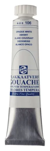 TALENS Gouache Extra Fine Quality Tube 20 ml Deckwei� Extra 106