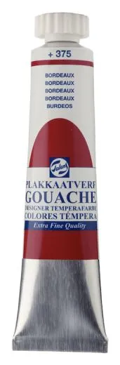 TALENS Gouache Extra Fine Quality Tube 20 ml Bordeaux 375