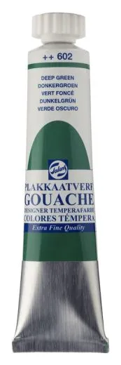TALENS Gouache Extra Fine Quality Tube 20 ml Dunkelgr�n 602