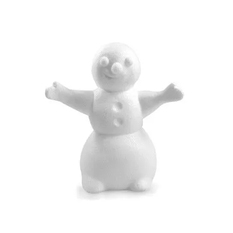 Styropor-Schneemann 17cm